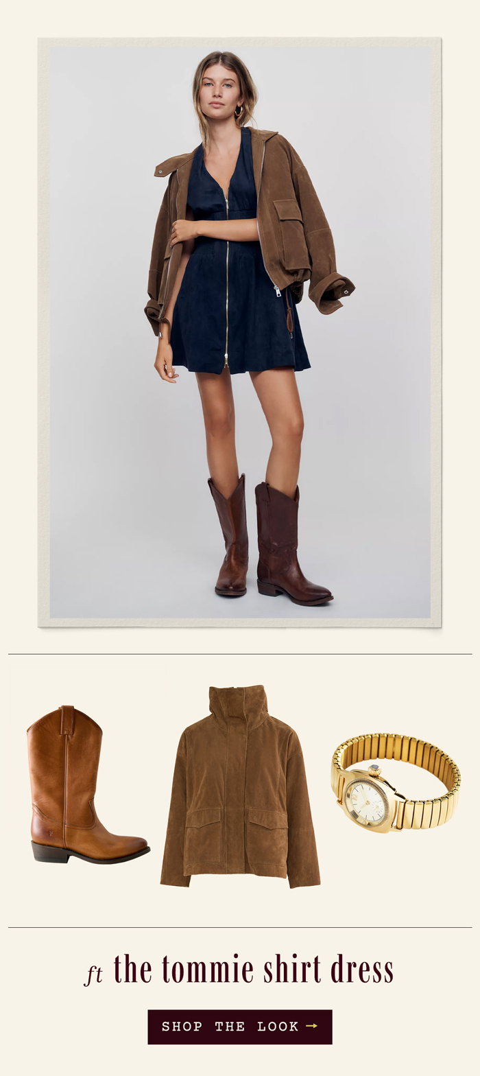 the tommie shirt dress