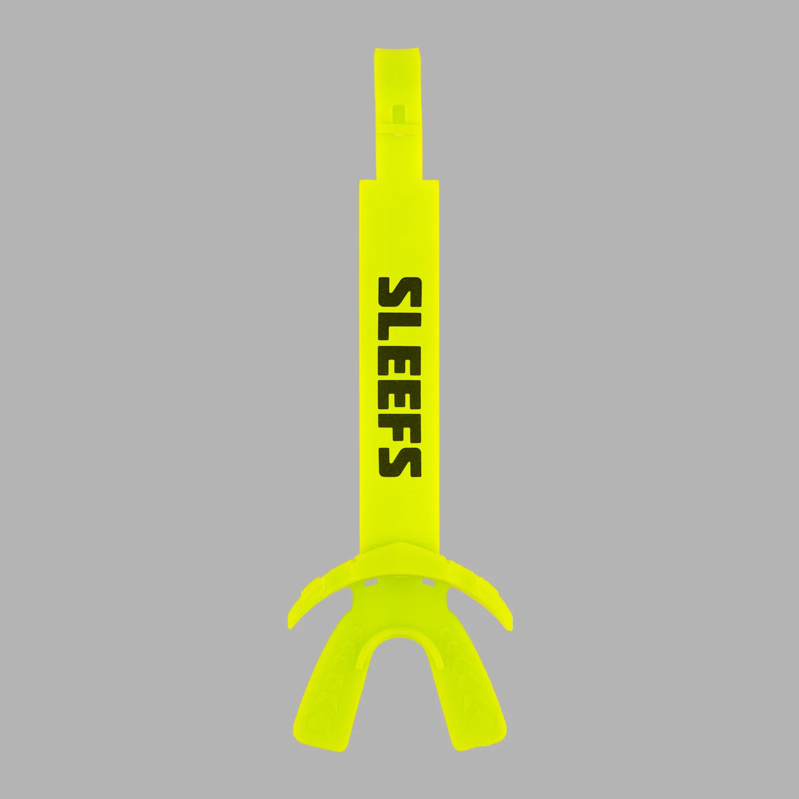 Image of Safety Yellow X Football Mouthguard with Logo