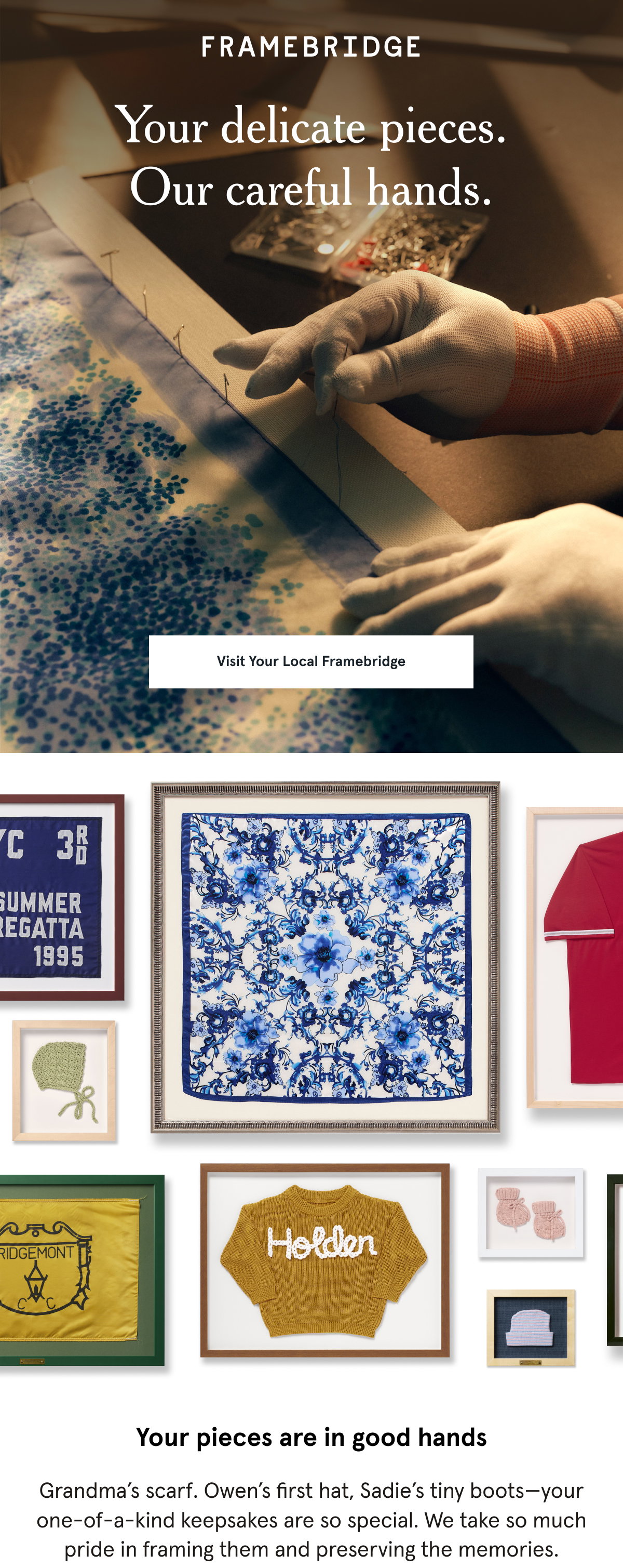 Visit Your Local Framebridge