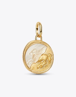 Pegasus Medallion Charm