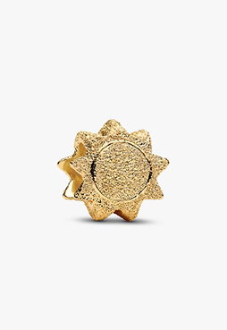 Textured Sun Mini Charm