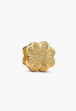 Textured Clover Mini Charm