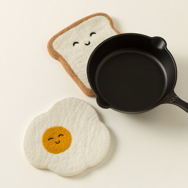 Breakfast Buddy Felt Trivet