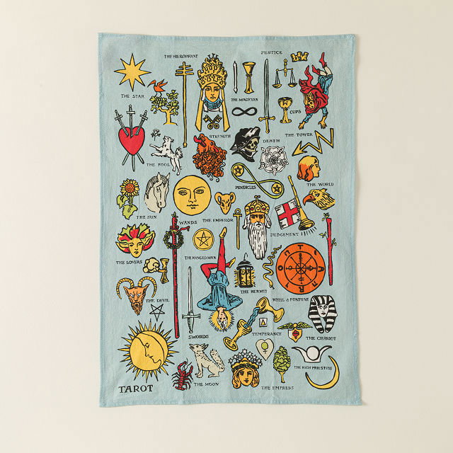 Tarot Tea Towel