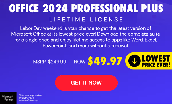 Microsoft Office 2024 Professional Plus