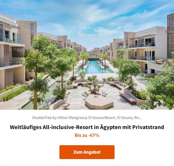 Weitläufiges All-inclusive-Resort in Ägypten mit Privatstrand