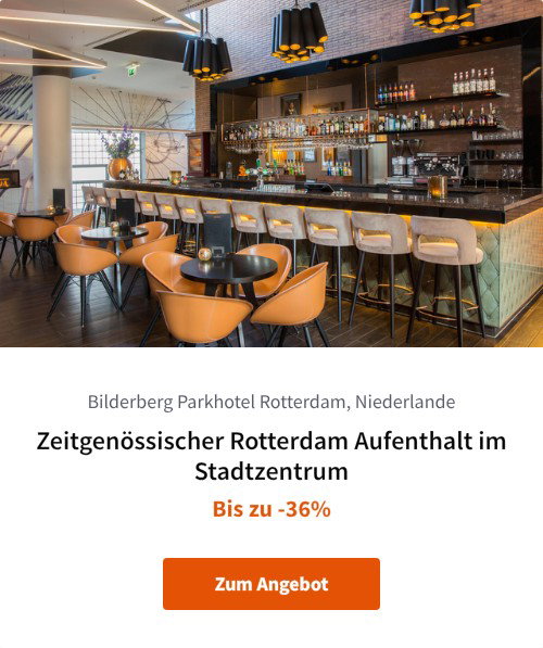 Zeitgenössischer Rotterdam Aufenthalt im Stadtzentrum