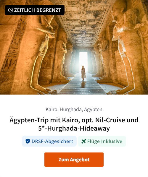 Ägypten-Trip mit Kairo, opt. Nil-Cruise und 5*-Hurghada-Hideaway