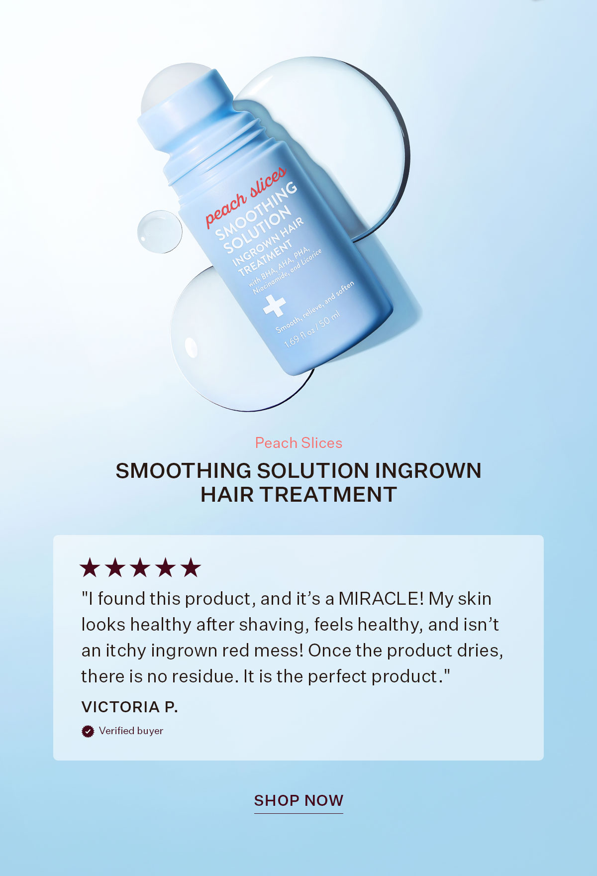 Smoothing Solution Ingrown Hair Treatment
