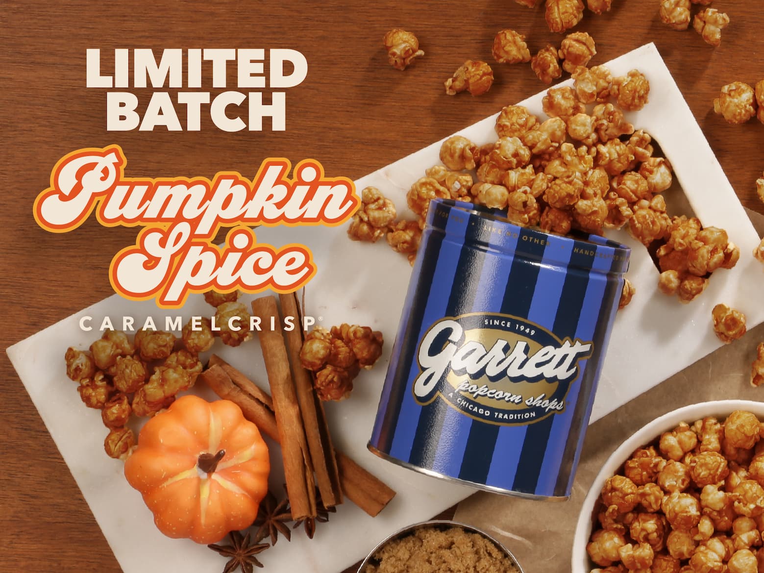 limited batch Pumpkin spice caramelcrisp 