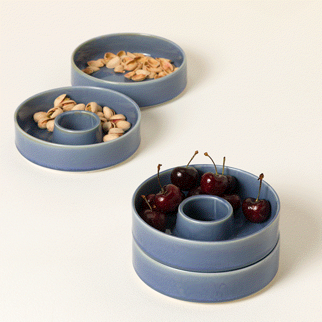 Stack & Stow Nesting Ceramic Server