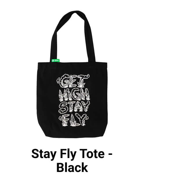 Stay Fly Tote - Black