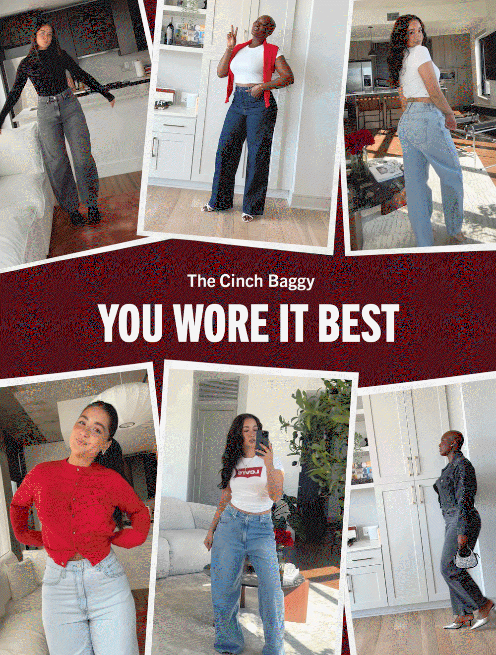 THE CINCH BAGGY YOU WORE IT BEST