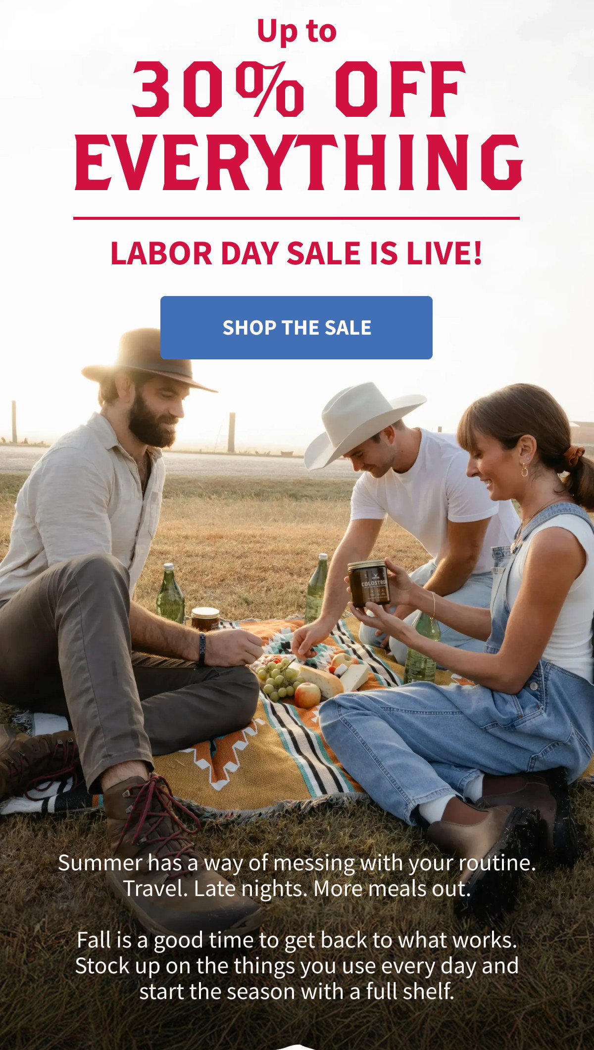 Up to 30% Off Everything | Shop The Sale 