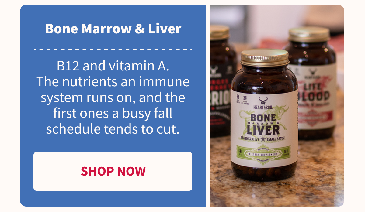 Bone Marrow & Liver | Shop Now 