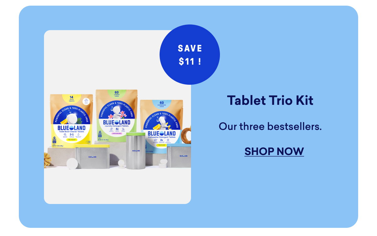 Save $11 on our Tablet Trio Kit!