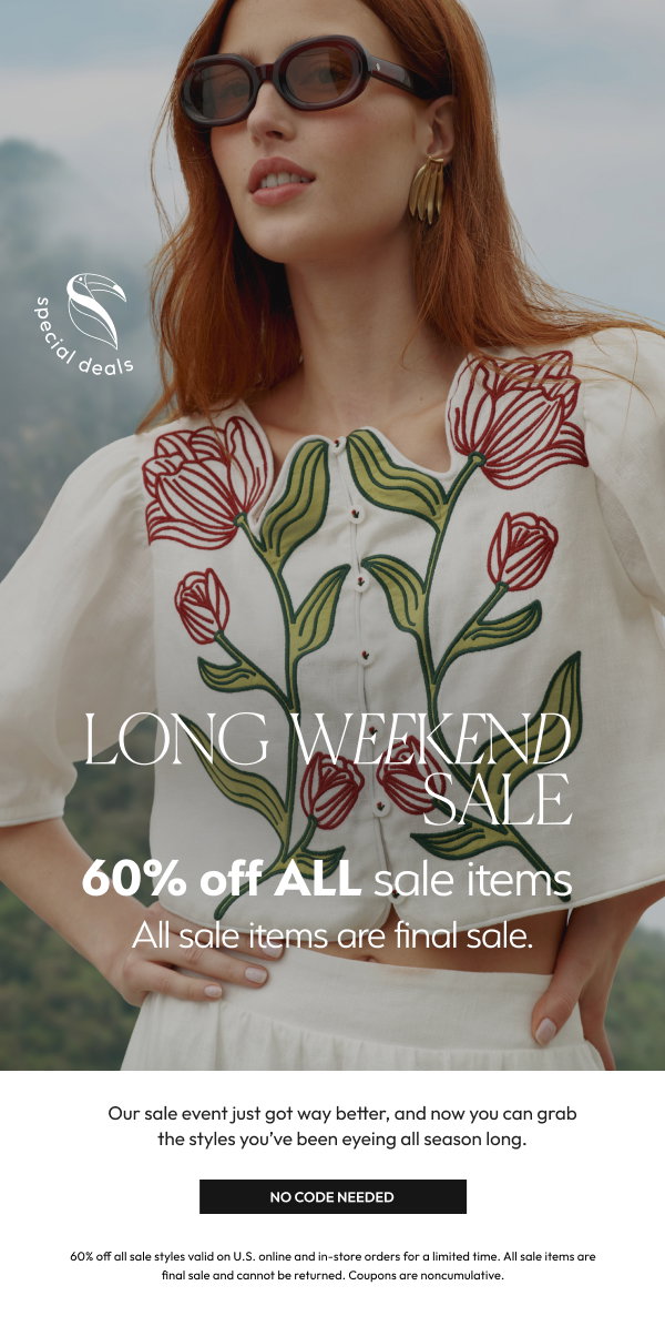 IT JUST GOT BETTER! EXTRA 30% OFF