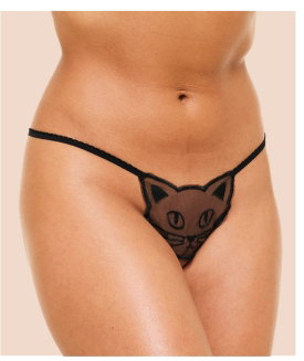 Catira Crotchless Black