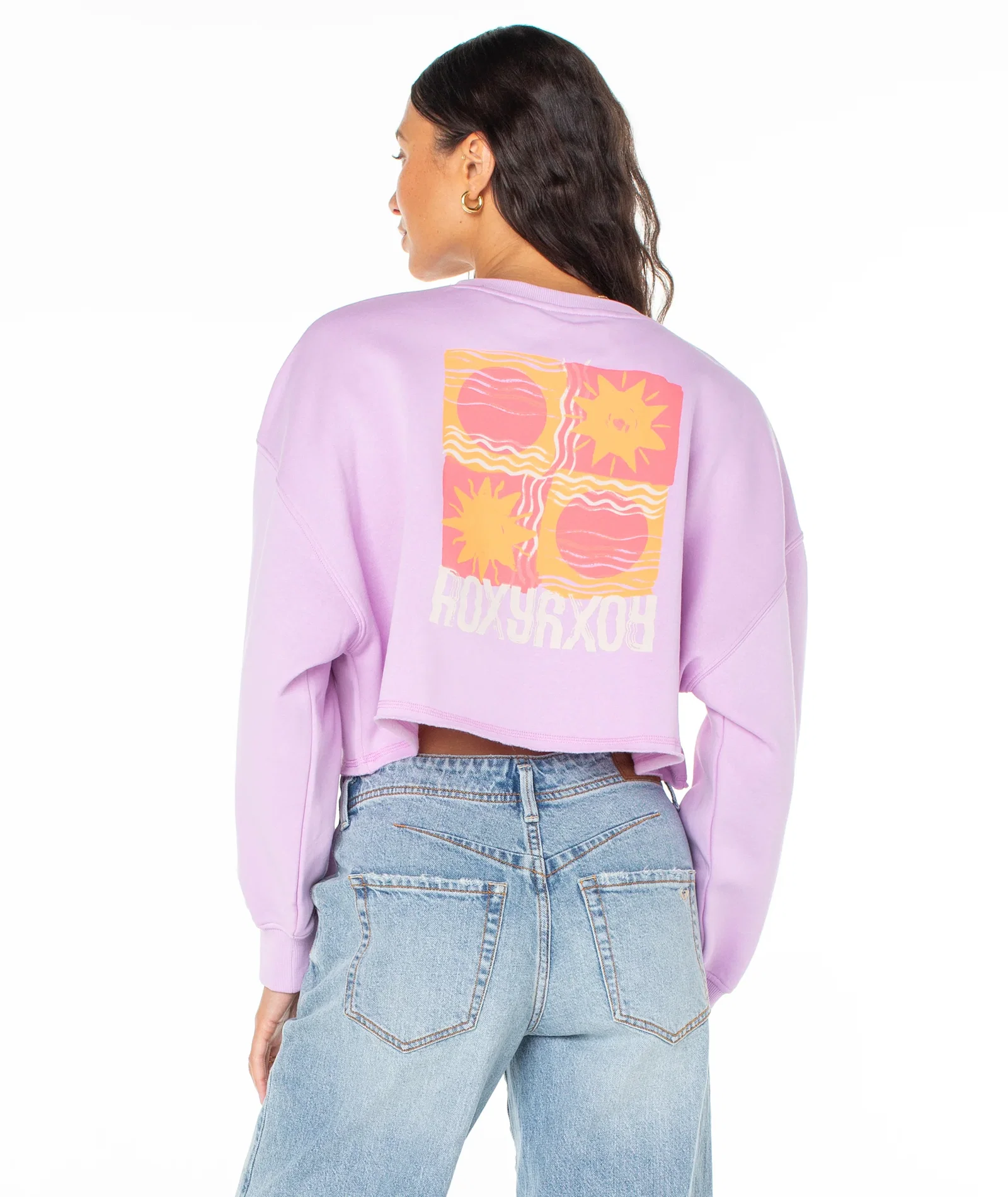 Image of Morning Hike Cropped Crewneck