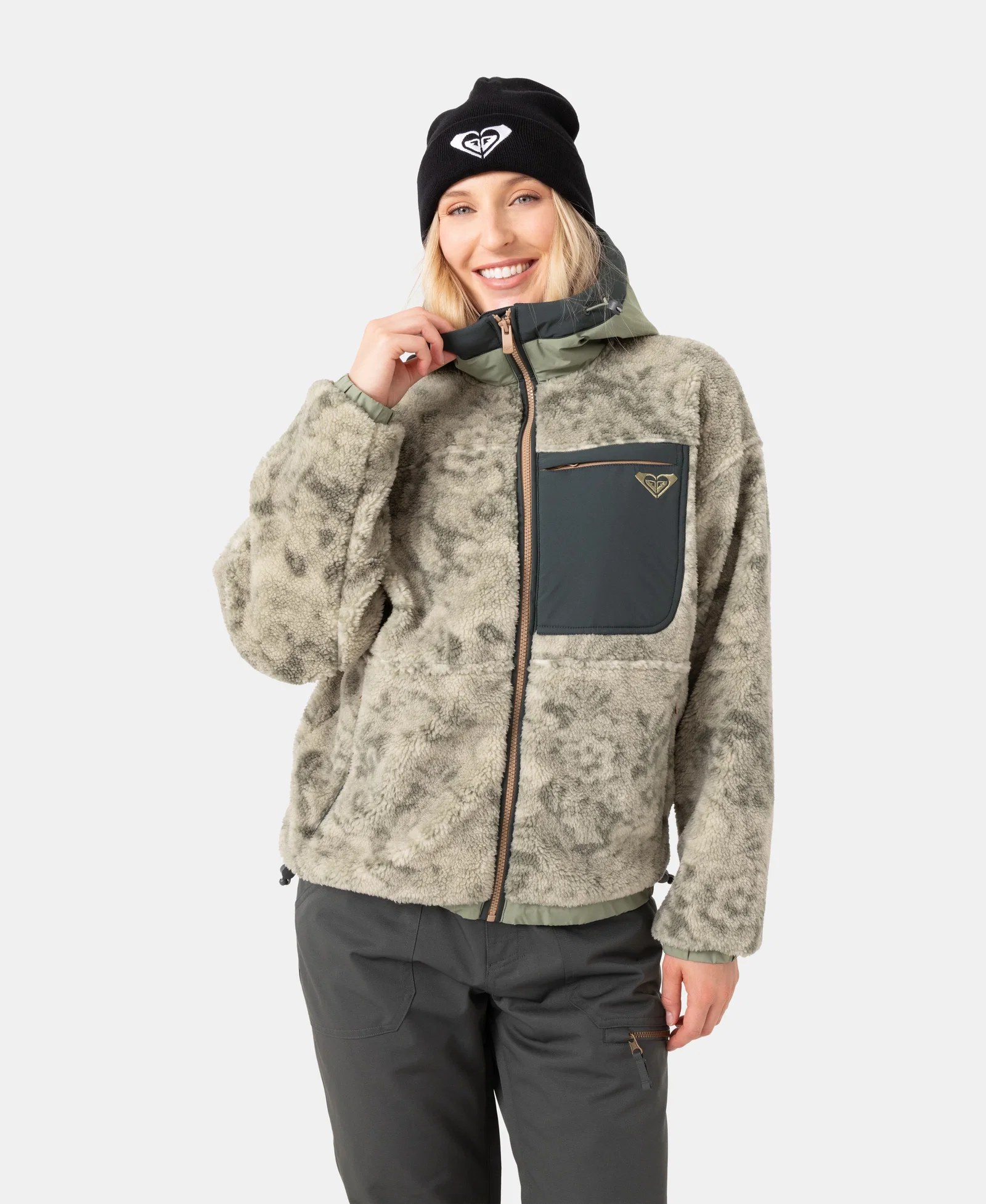 Image of Everest Hooded Sherpa Jacket