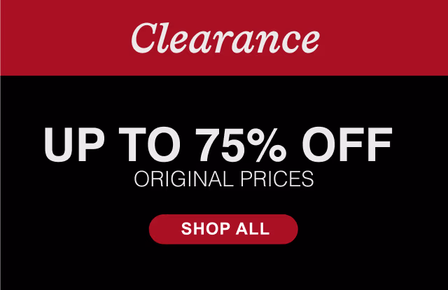 New Markdowns | Clearance Up to 75% Off Original Prices | Shop All