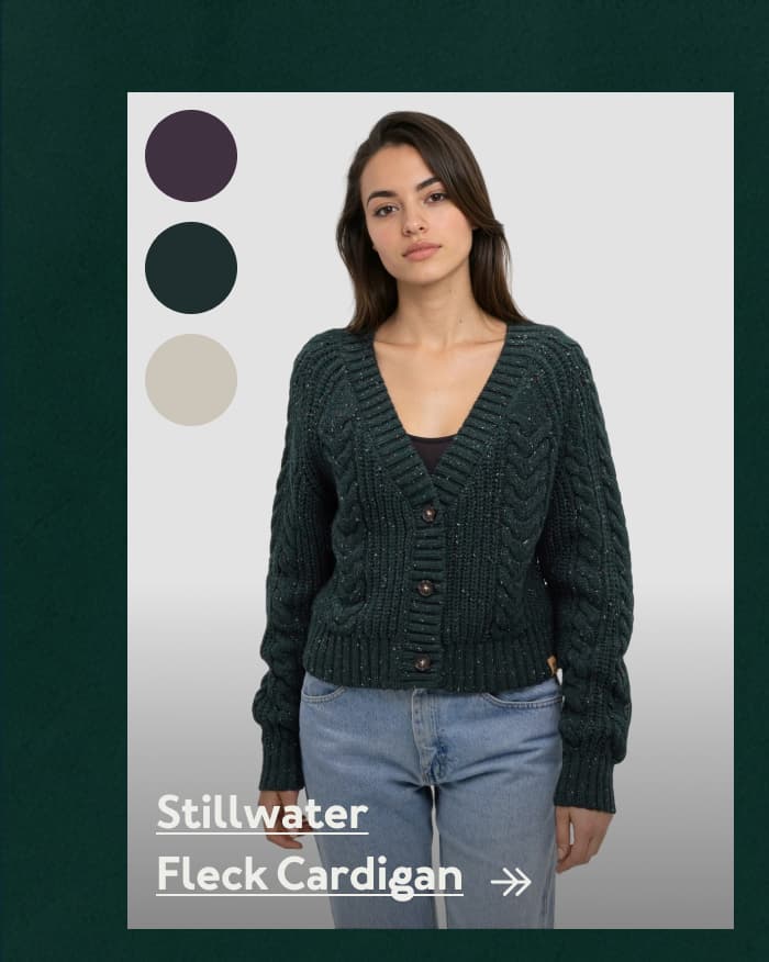 Stillwater Fleck Cardigan