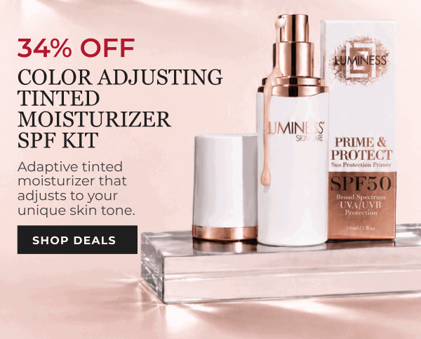 COLOR ADJUSTING TINTED MOISTURIZER SPF KIT