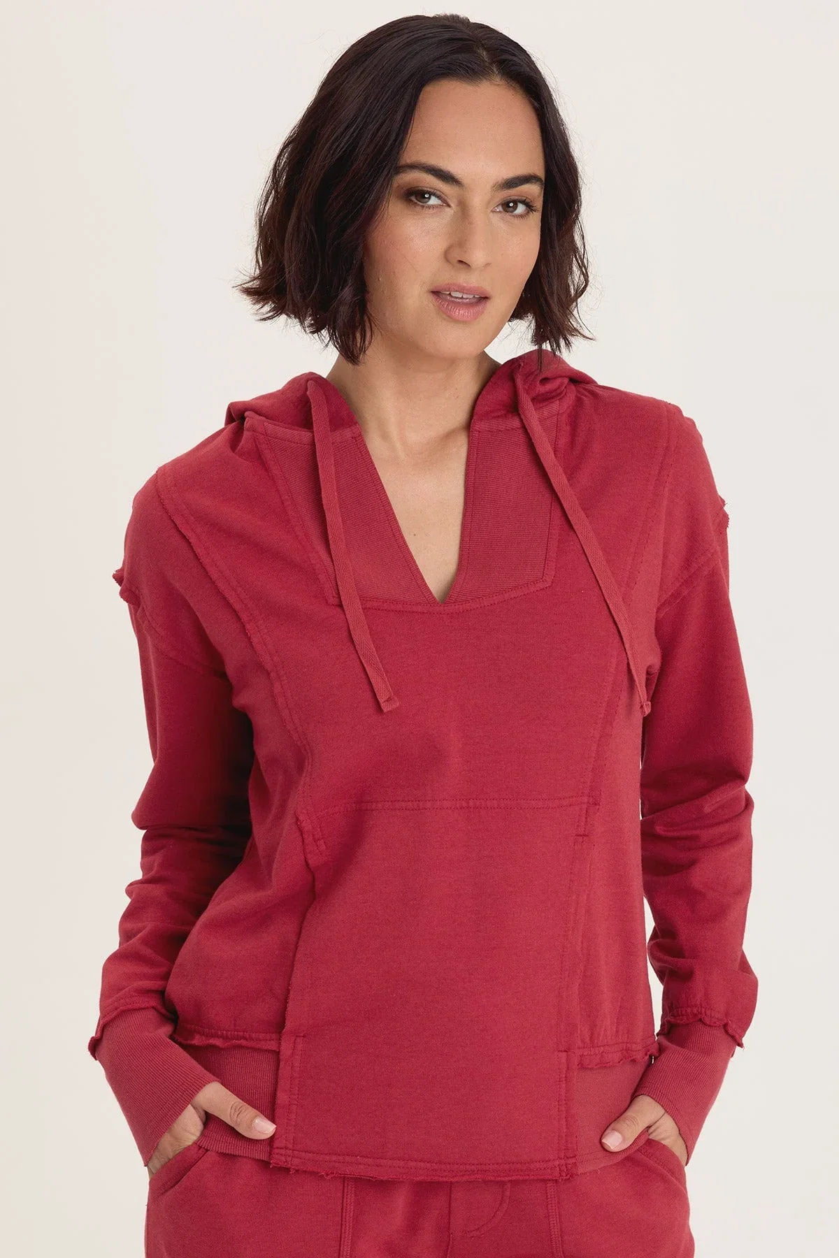 Image of Rosalyn Fleece Casual Hoodie