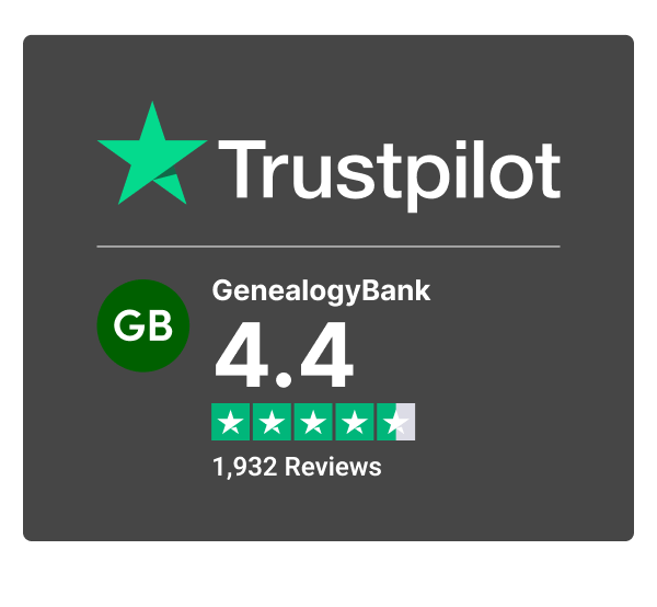 GenealogyBank GB 4.4 1,932 Reviews