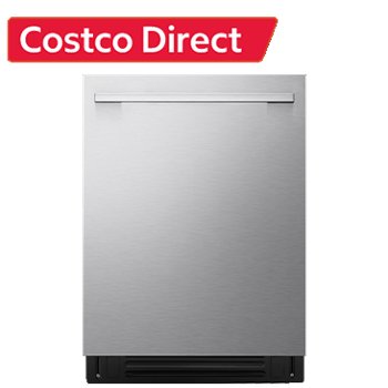 LG FlushFit Top Control Dishwasher Third Rack and 1-Hour Wash and Dry, 42 dBA