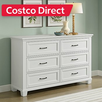 Rose 6 Drawer Dresser