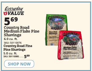 cr pine shavings