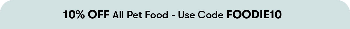 10% OFF All Pet Food!
