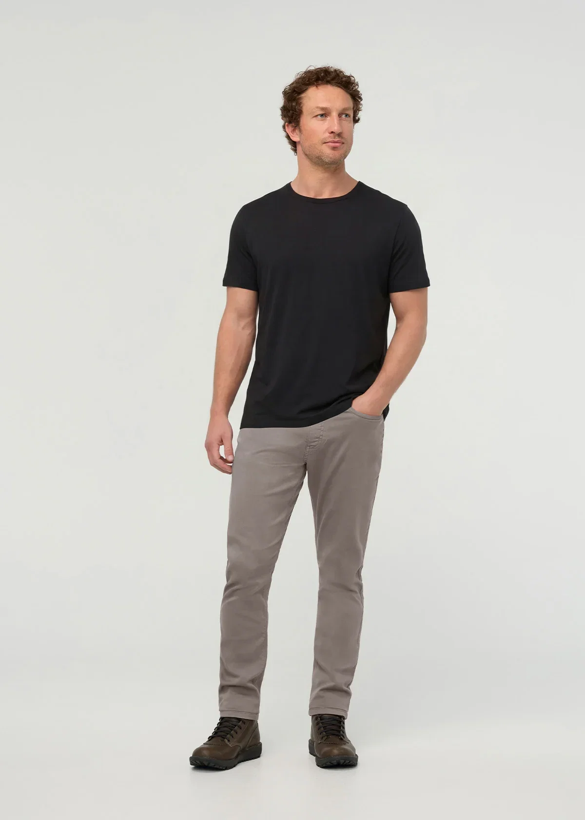 Image of No Sweat Athletic Taper - Stone