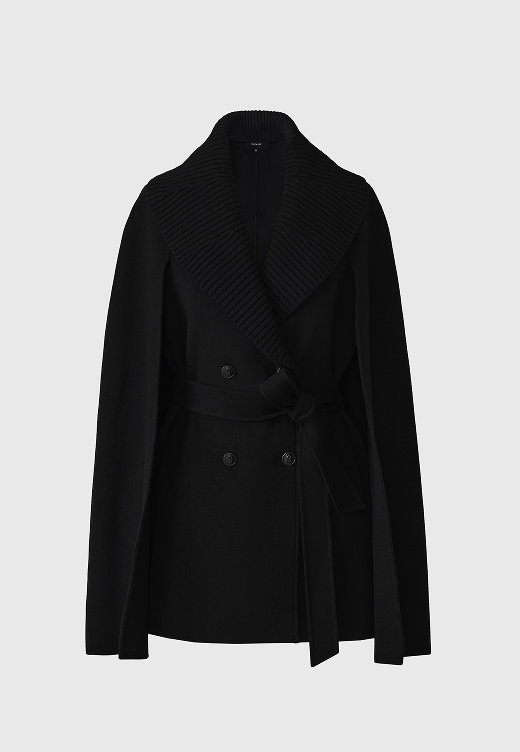 SUSIE Wool cape