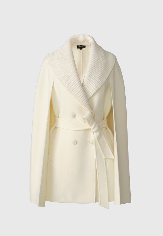 SUSIE Wool cape