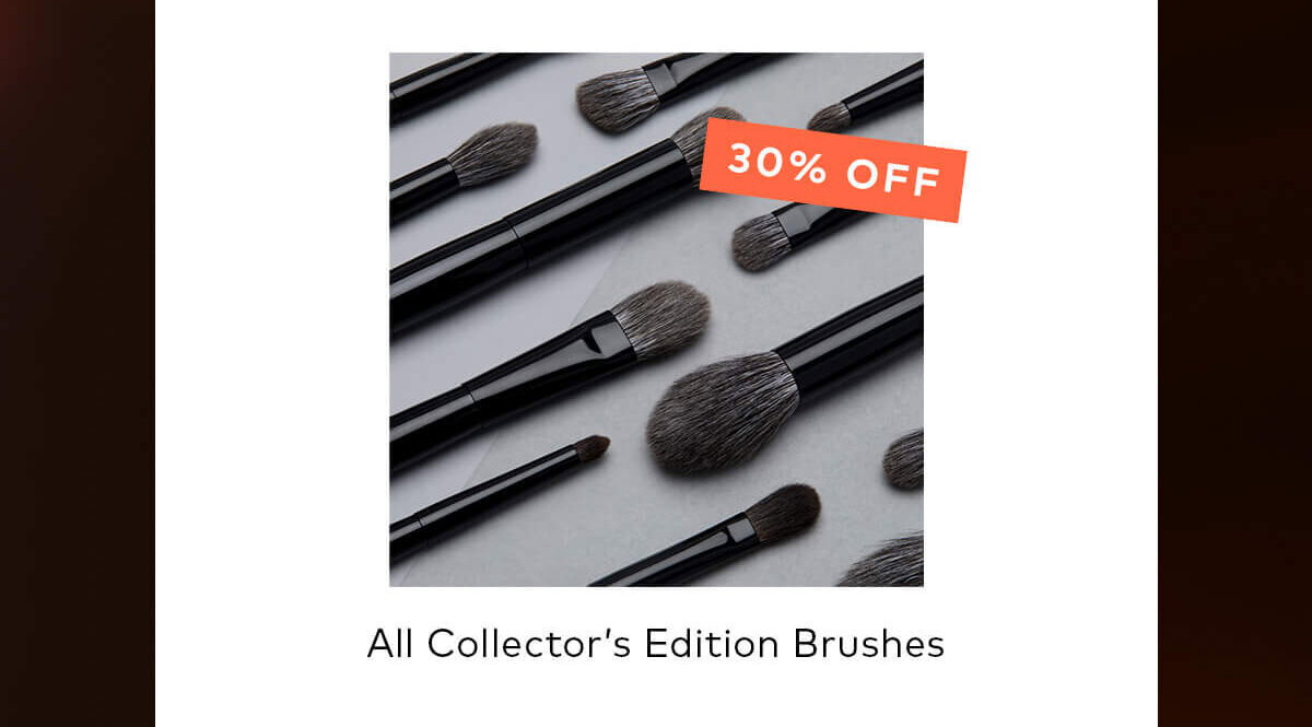 Get 30% off the Wayne Goss The Collector's Edition Brushes on Beautylish.com
