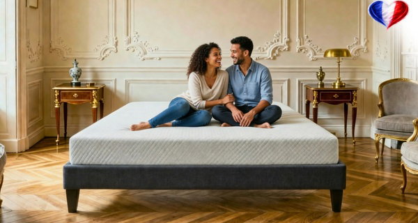 Matelas "Essence" de Douce Lune avec sommier en option