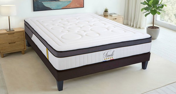 Matelas Tivoli avec mousse à mémoire de forme, 25 cm