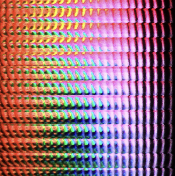 A multicolored album cover for Ascend by Mont Duamel