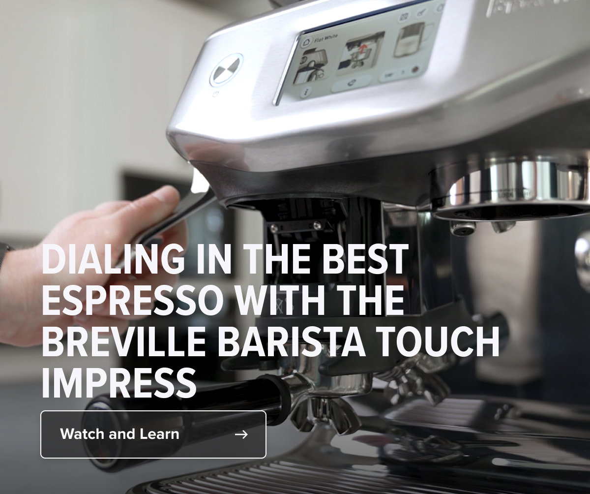 Dialing in the BEST espresso with the Breville Barista Touch Impress Watch and Learn