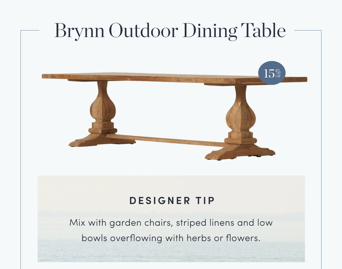 Brynn Outdoor Dining Table