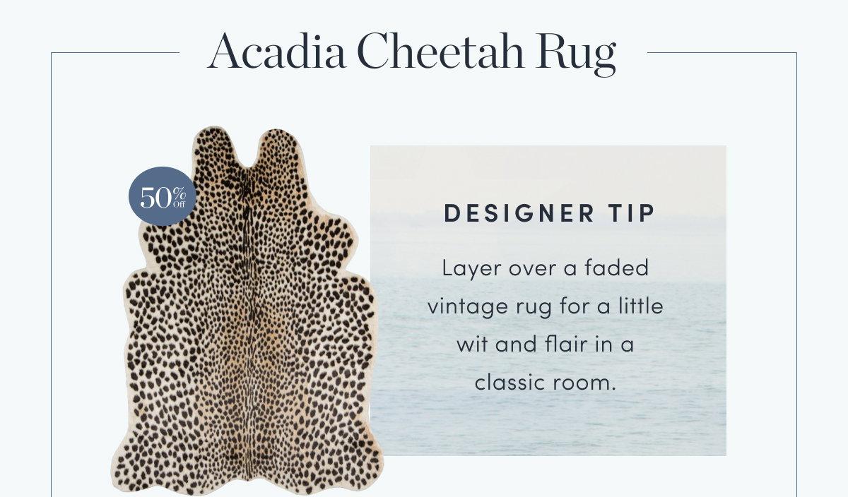 Acadia Cheetah Rug