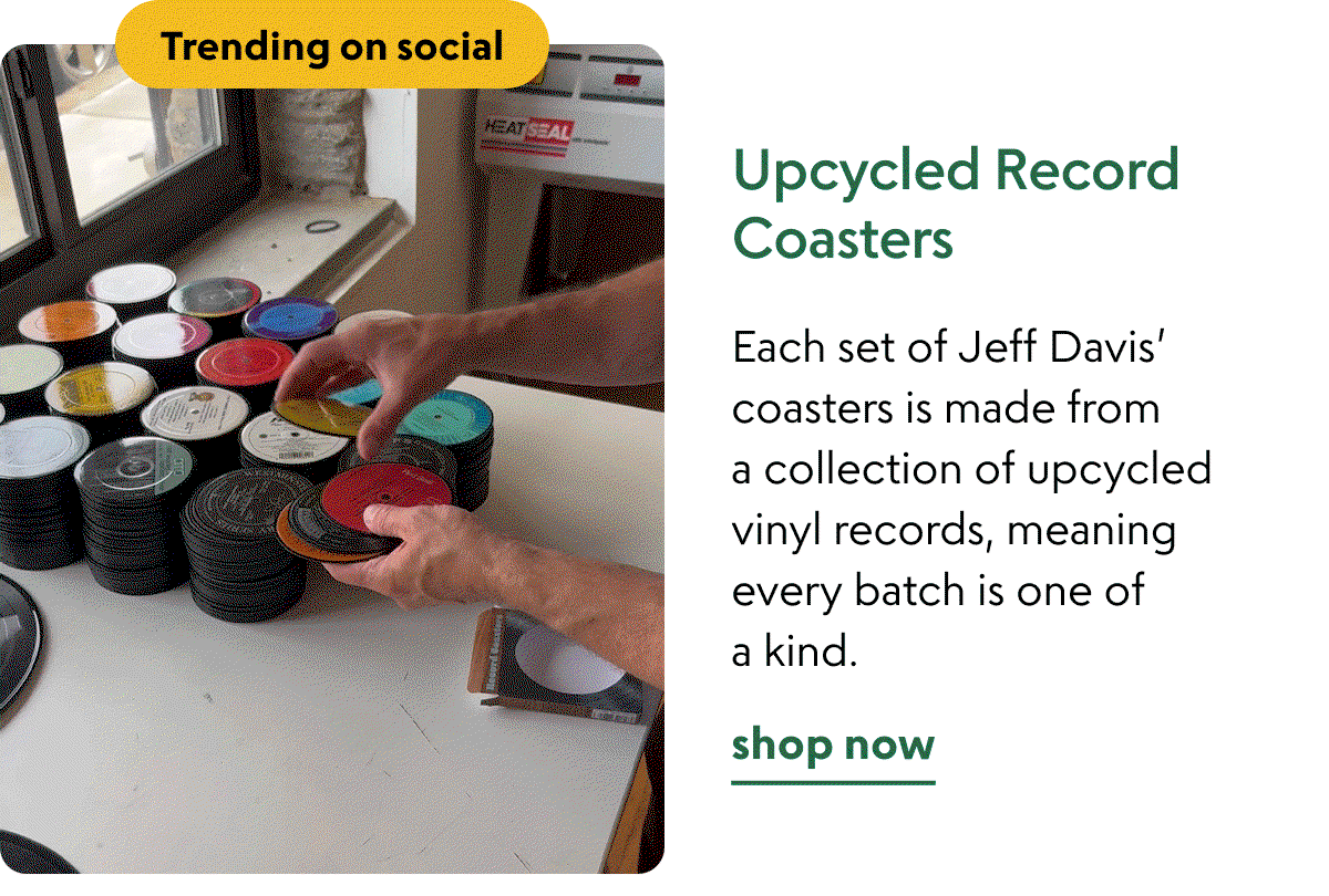 upcycled-record-coasters