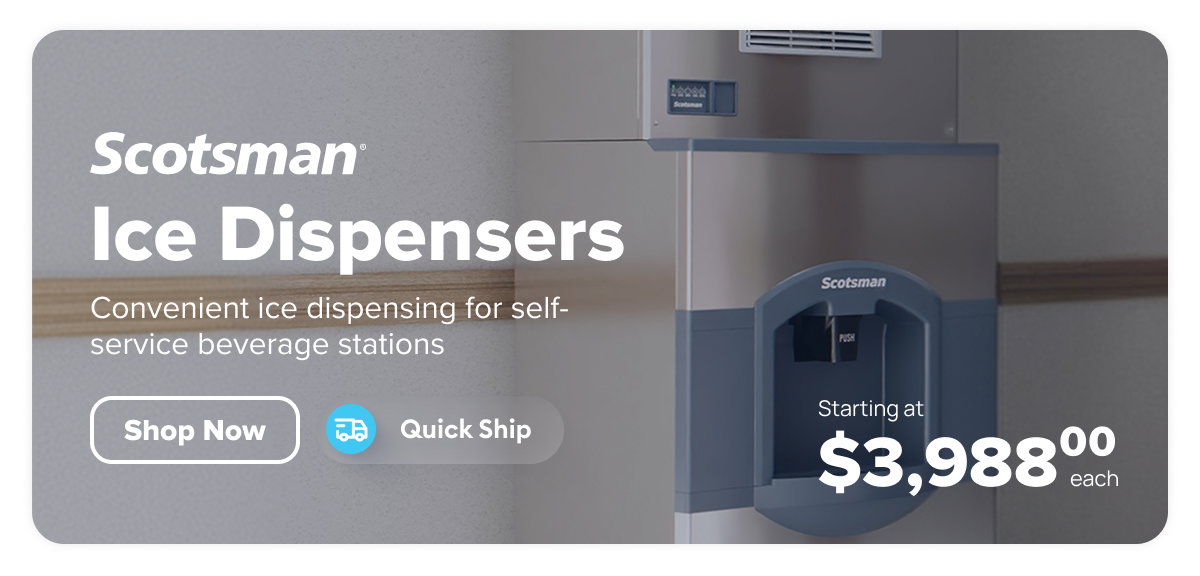 Scotsman Quick Ship Commercial Ice Dispensers