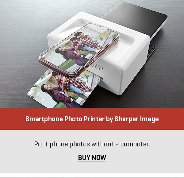 Smartphone Photo Printer by Sharper Image