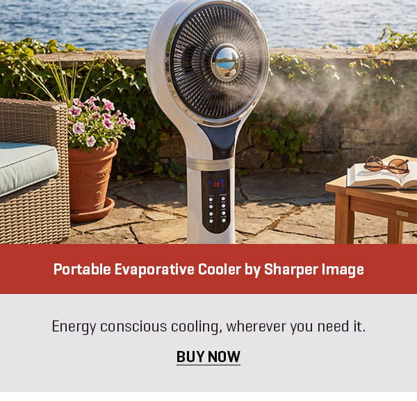 Portable Evaporative Cooler by Sharper Image