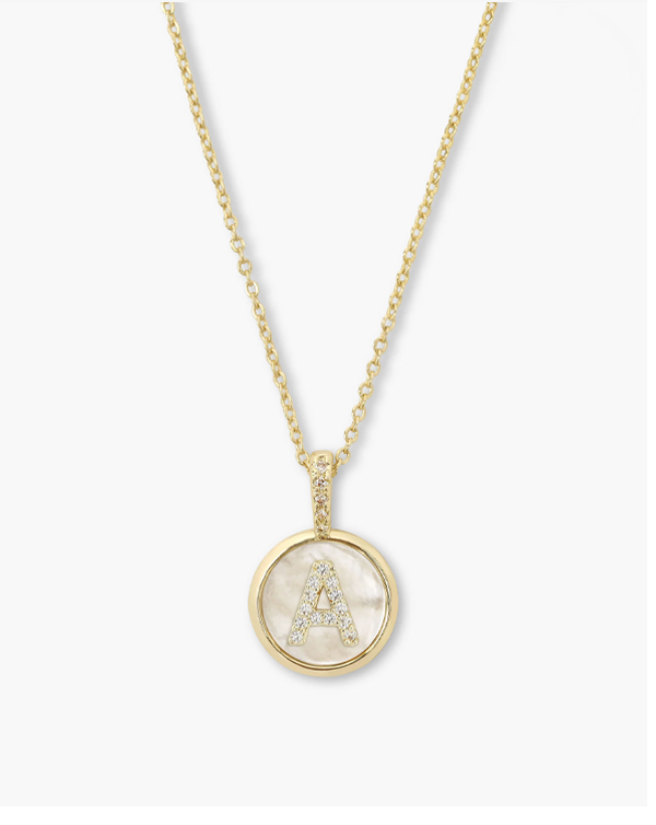 Love Letters Medallion Necklace 12mm