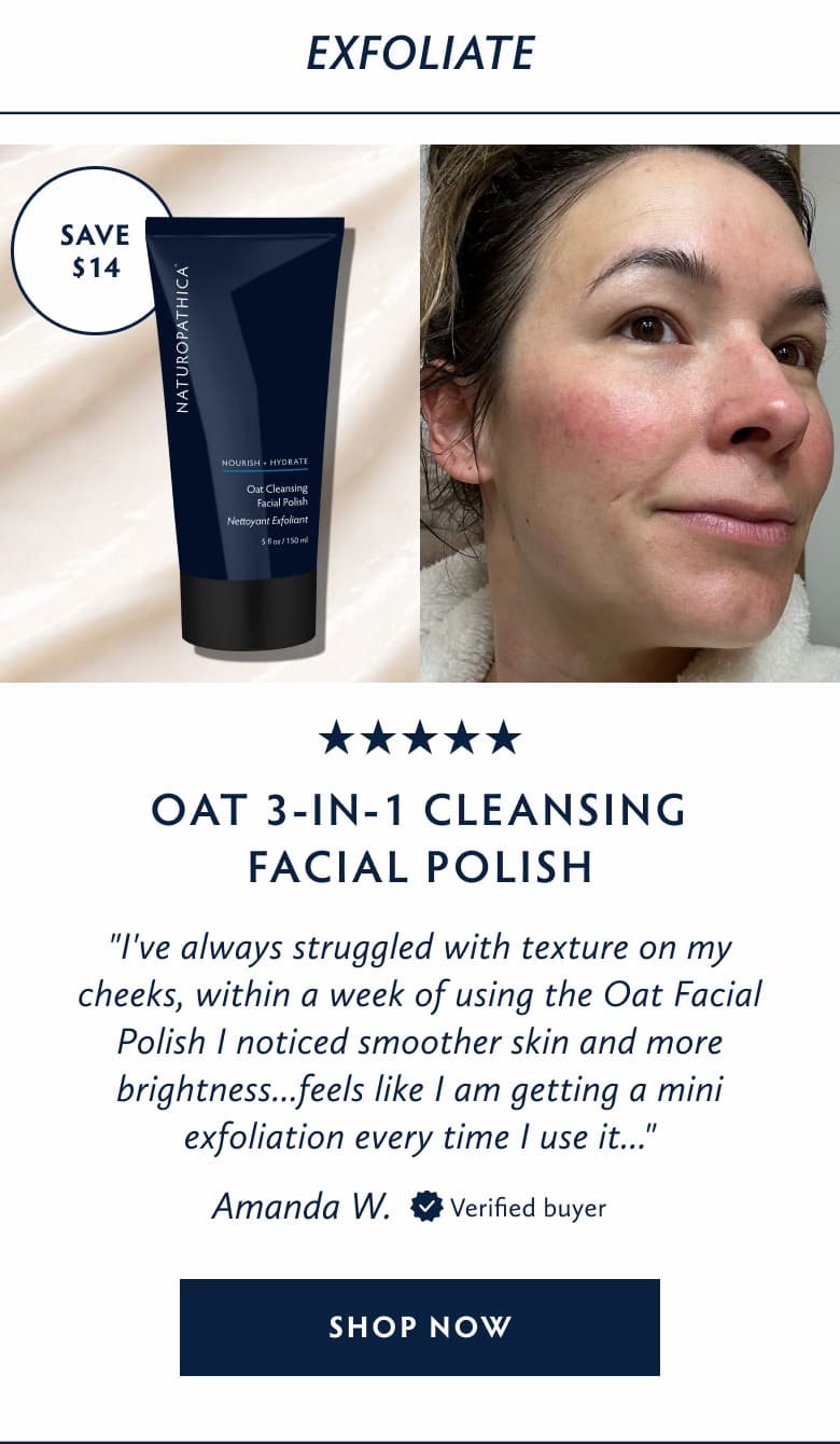 Save on Oat 3-in-1 Cleansing Facial Polish