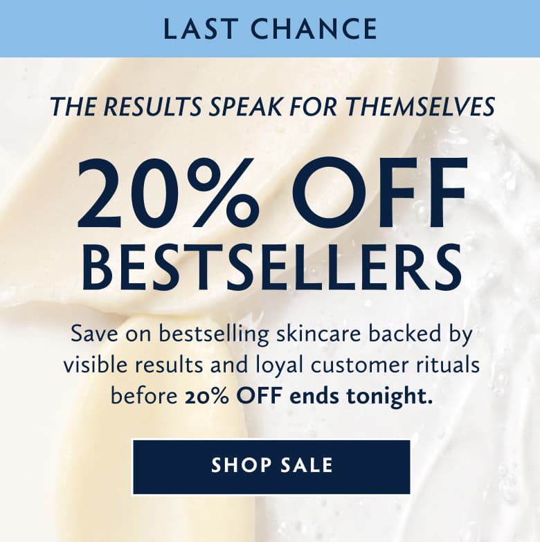 Last Chance! 20% OFF Bestsellers